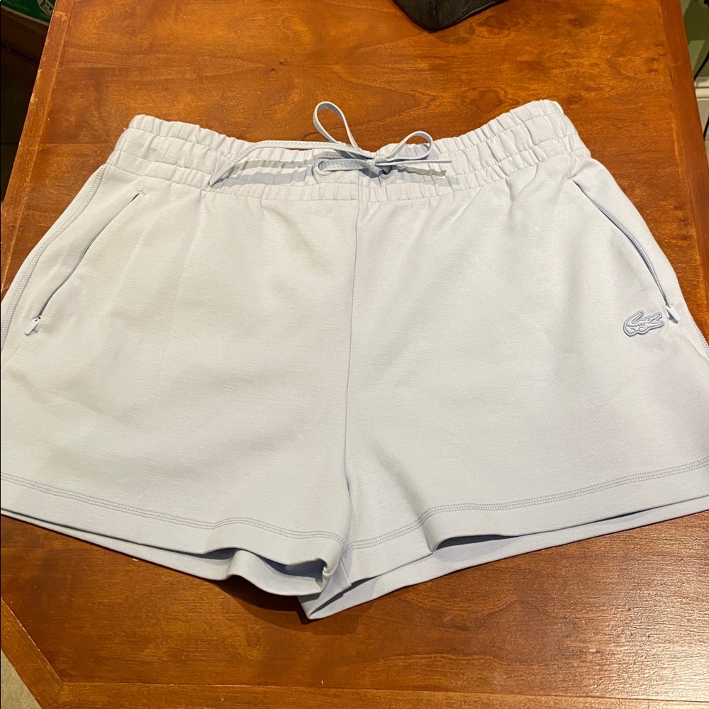 Lacoste Sky Blue Casual Shorts